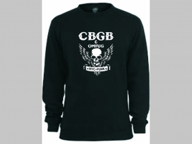 CBGB, Club Legend, mikina bez kapuce 80%bavlna 20%polyester